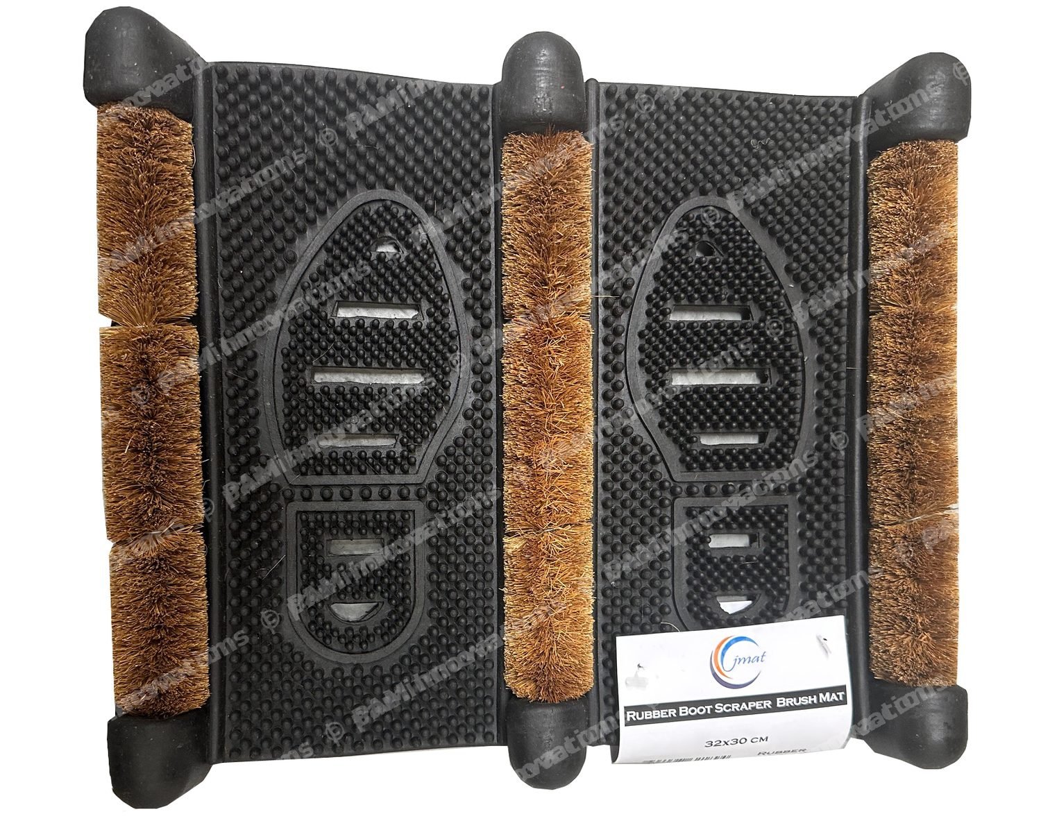 Heavy Duty Rubber Brush Entrance Mat